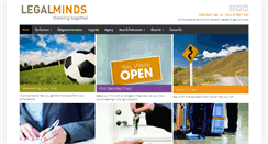 Desktop Screenshot of legalminds.com.au